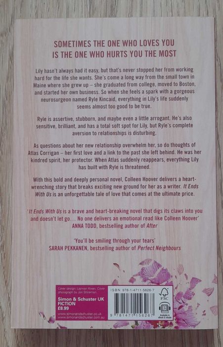 It ends with us, Коллін Гувер