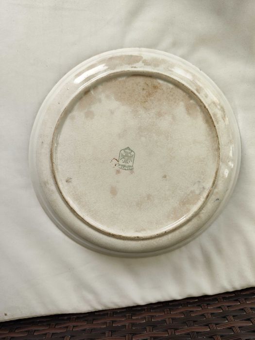 Prato de Cozinha | Decoração a Aerógrafo | Fábrica Lusitânia