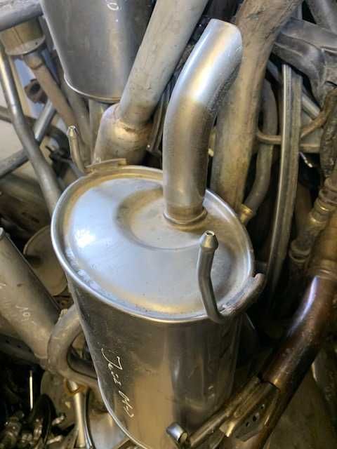 Honda jazz II 2001- tłumik Tył nowy Org honda OEM