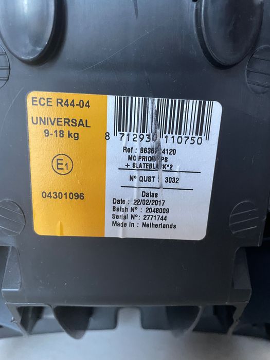 Автокрісло Maxi-Cosi (9-18kg)