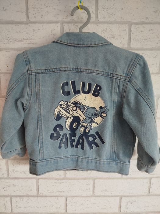 Bluza jeansowa dla chłopca bliźniaki Pepco 86 i 92