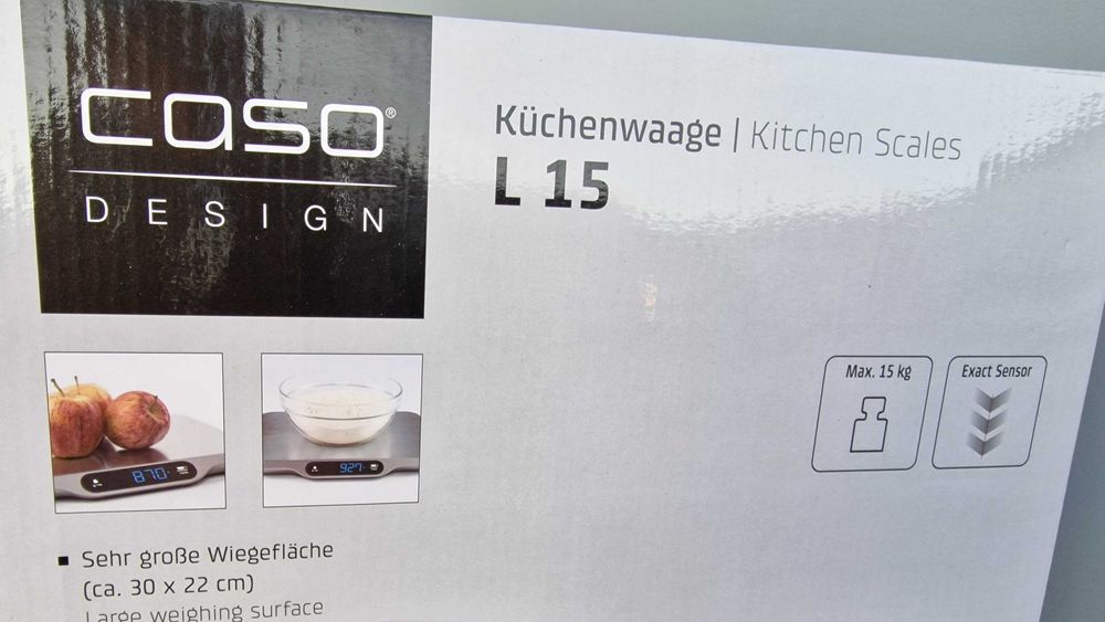 Кухонные весы ваги кухонні електронні CASO DESIGN L 15 3292