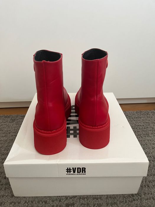 Botas/galochas vermelhas VDR