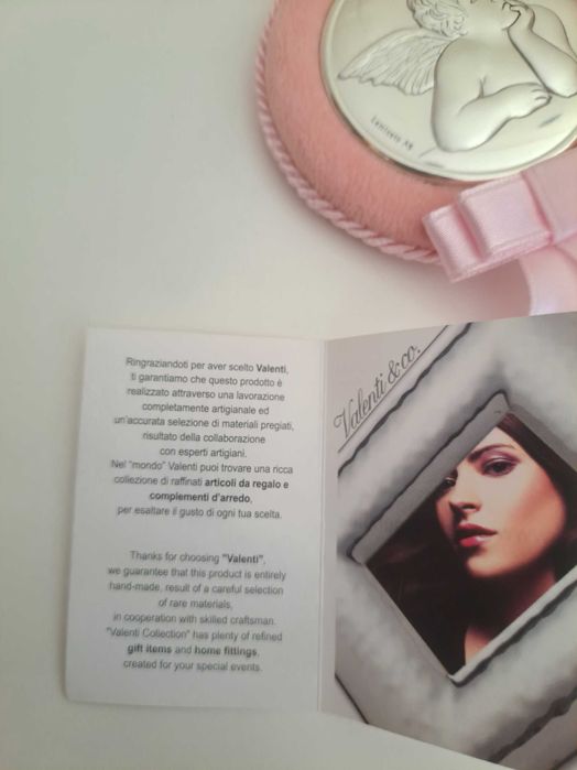 Medalha de Berço com Anjo