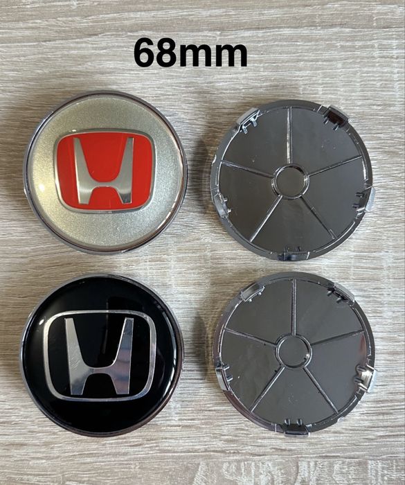 Conjunto de 4 centros Honda 56mm 60mm 65mm 68mm 69mm