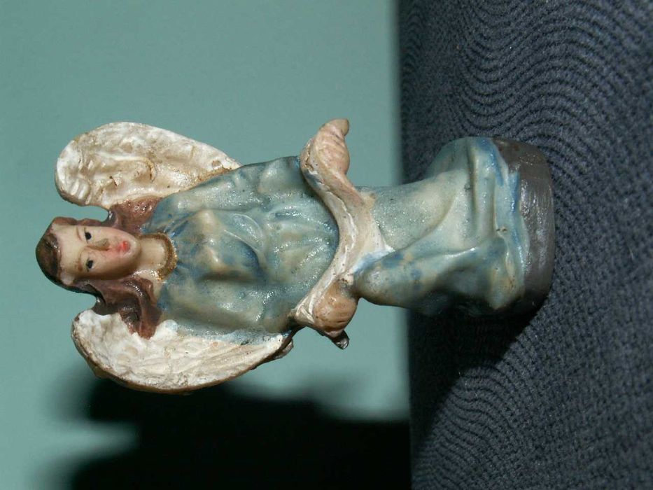 Anioł  - Aniołek do Szopki Bożonarodzeniowej  do figur 8 cm - Szopka -