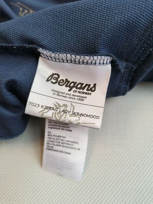 Bergans Kjerag kurtka Softshell cienka rozmiar damskie XS
