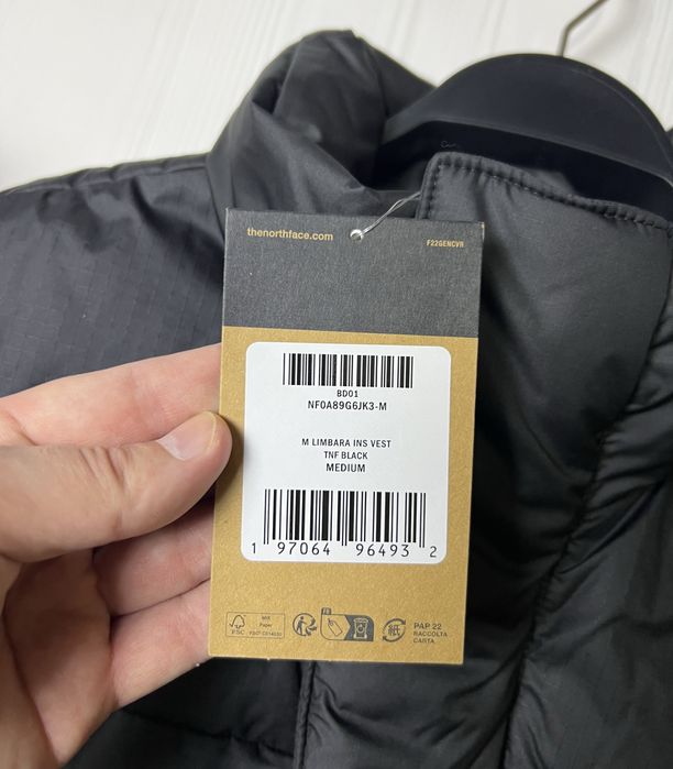 Жилетка The North Face Limbara Оригинал