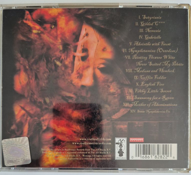 Cradle Of Filth - Nymphetamine