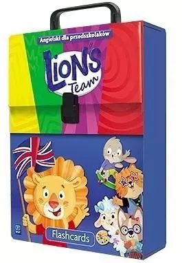 Lion's Team. Język angielski dla przedszkolaków. Flashcards/Fiszki. WSiP. Nowy Produkt