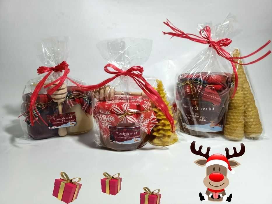 Miód prezent dzień matki imieniny święta LOGO upominki