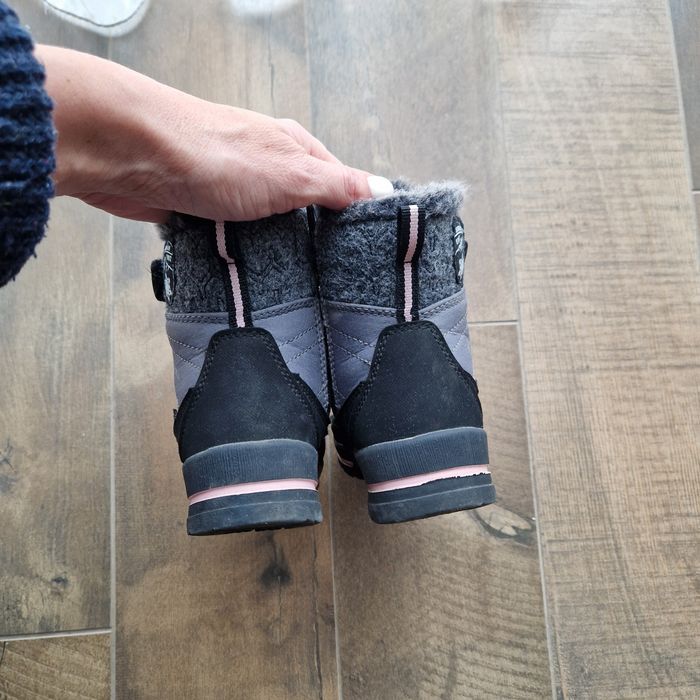 Зимові черевики термо чобітки для дівчинки 27 р. 17 см American club ч