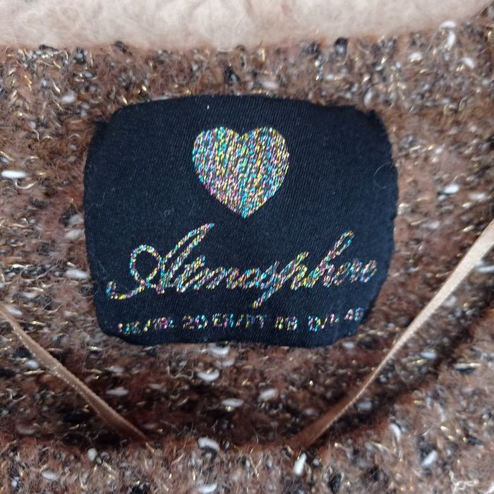 Светр  з мохером і вовною