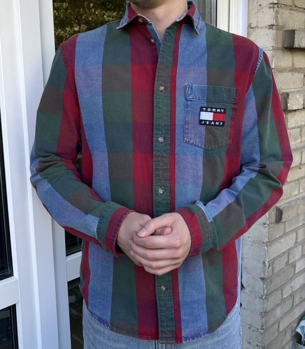 Сорочка Tommy jeans розмір L оригінал