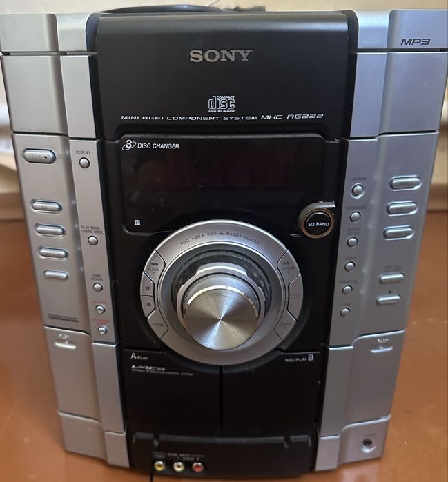 Sony MHC-RG222 з рідними колонками (SS-RG222) та з пультом