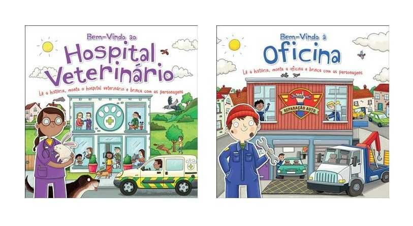 Bem-Vindo ao Hospital Veterinário/ Bem-Vindo à Oficina