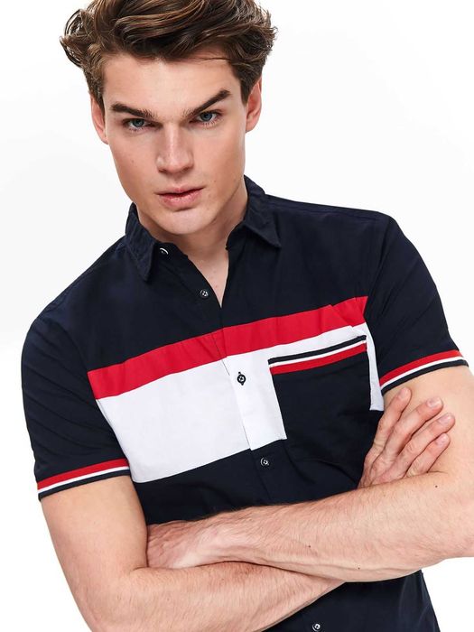 Чоловіча сорочка Top Secret з коротким рукавом