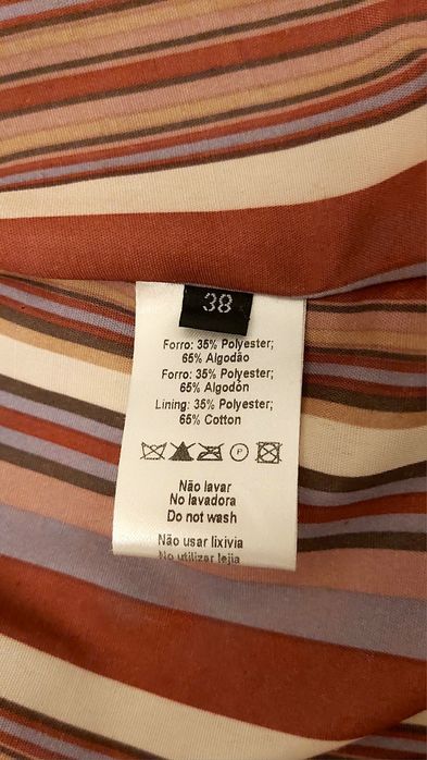 Casaco/blazer vintage em pele e ganga Kult