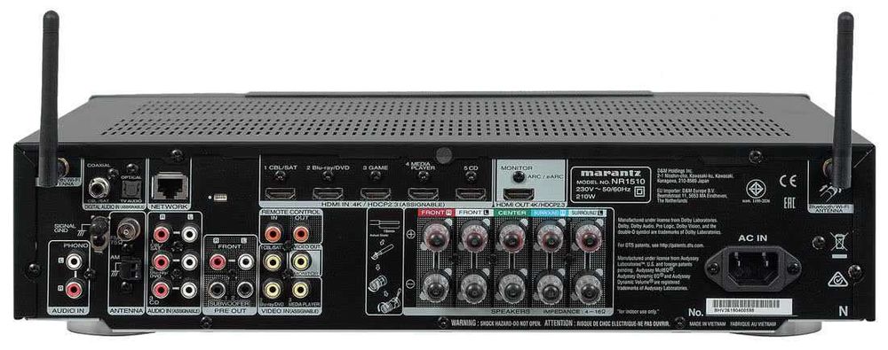 Zestaw kina MARANTZ NR1510-CABASSE EOLE 3 5.1- nowe , gwarancja