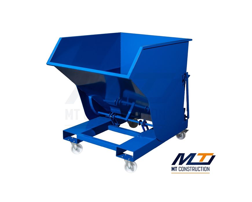 Kontener / Koleba / Pojemnik metalowy samowyładowczy 600l  | Producent