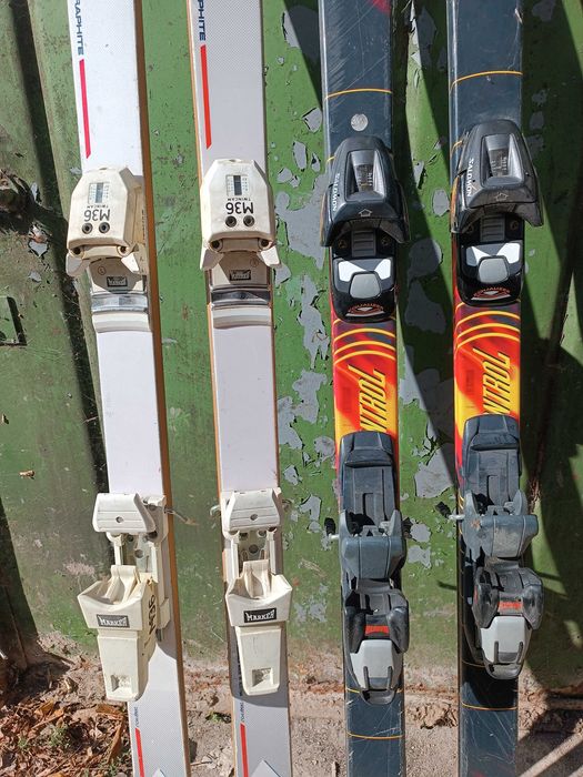 Лыжи горные Blizzard u Head Radial. Ботинки к ним Solomon u Alpina Cx4