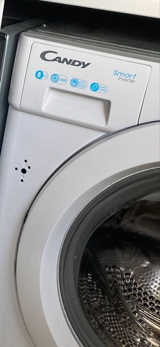 Maquina roupa candy encastre