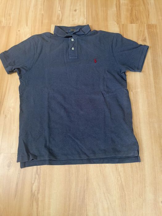 Koszulka Polo Ralph Lauren Ciemny Granat / Dark Navy Czerwone Logo
