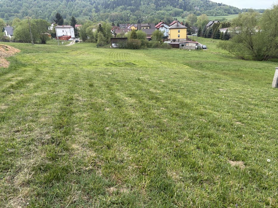 Działka w górach, budowlana + rolna 3533m, Beskidy, pow. żywiecki