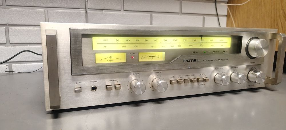 Amplituner ROTEL RX-603. Vintage