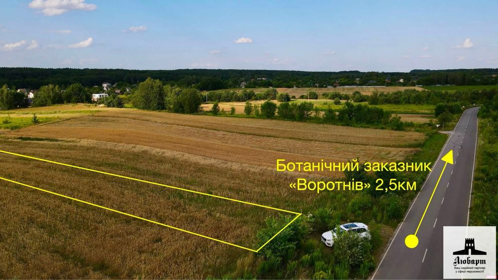 Фасадна ділянка у Гаразджі