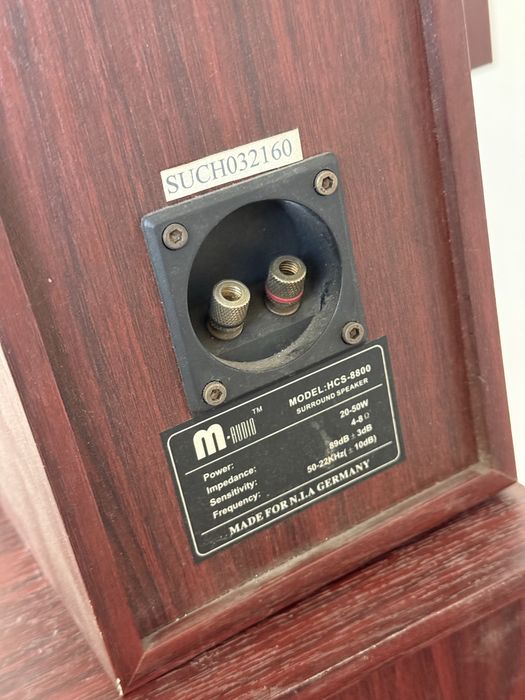 Zestaw glosnikow i subofer m audio hcs 8800