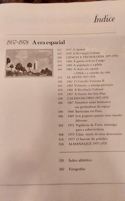 Livro: "Os grandes acontecimentos do seculo XX"