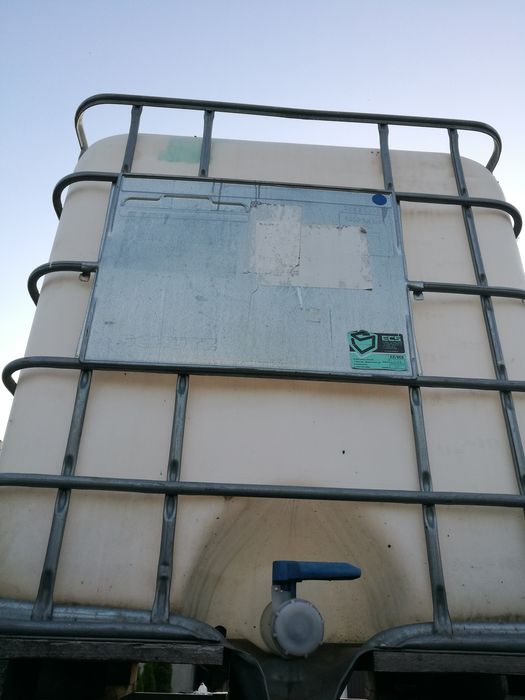 Mauser zbiornik 1000 litrów deszczówka paliwo czysty transport do30 km
