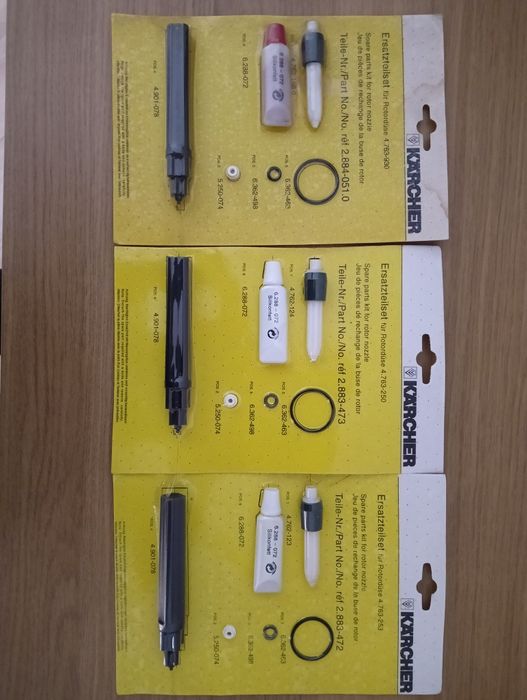 Zestaw naprawczy Oryginalnej dyszy rotacyjnej firmy Karcher