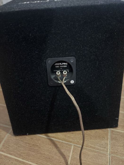 Subwoofer Alpine SBE-1044BR