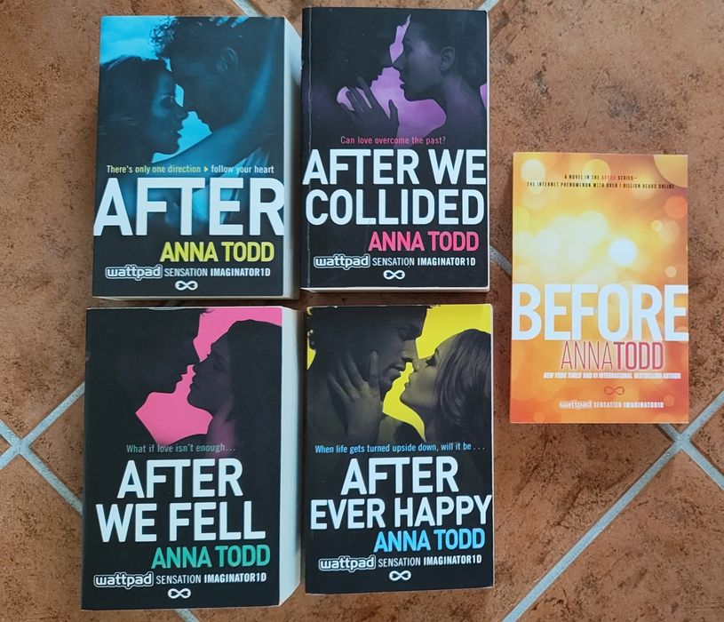 Livros Série After (inglês)