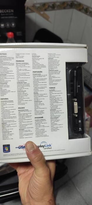 Toshiba Dynadock W20 — NOVO / SELADO EM CAIXA