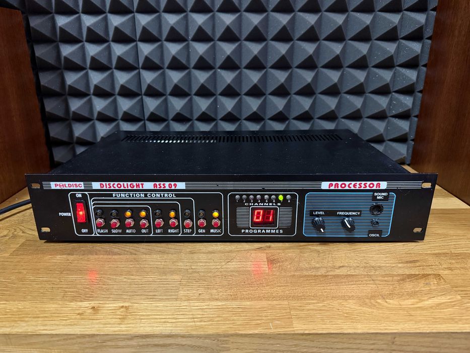 Sterownik oświetlenia POLDISC DISCOLIGHT ASS 09 (UNITRA / ZEIS)