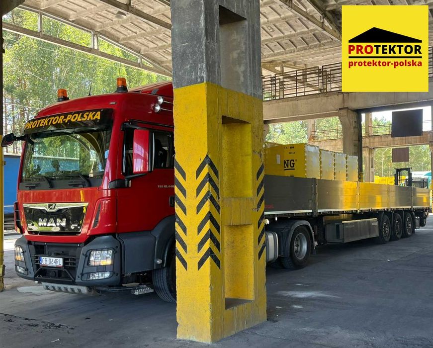 TRANSPORT spedycja logistyka dostawa rozładunek wózek widłowy TIR HDS