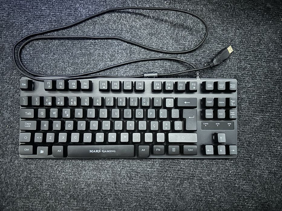 Teclado mecanico da mars gaming