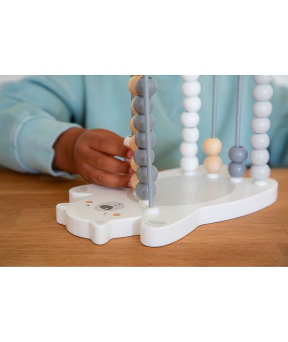 Ábaco Urso Polar em Madeira Tryco – Brinquedo Educativo Montessori