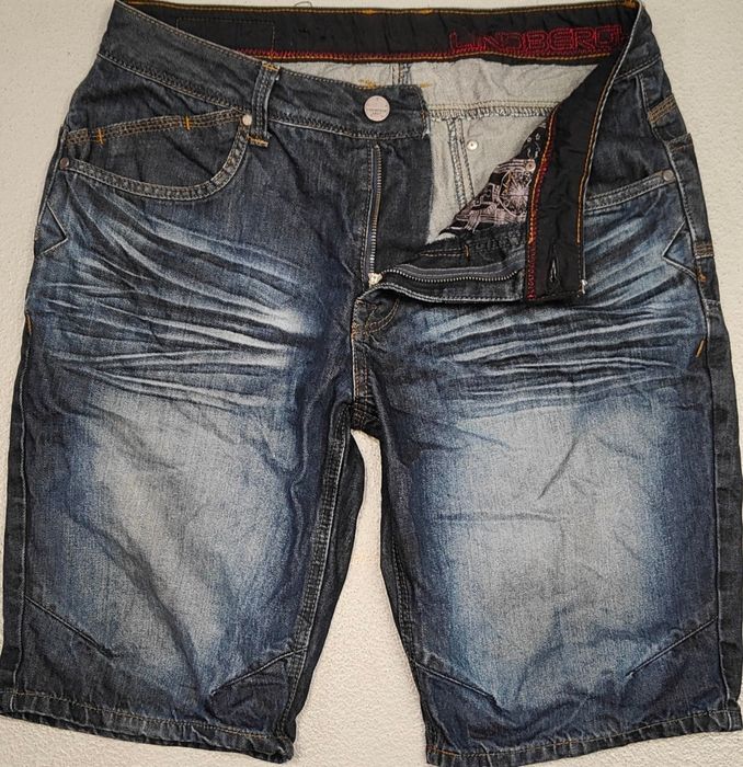 Wr) LINDBERGH  oryginalne spodenki jeansowe Roz.L