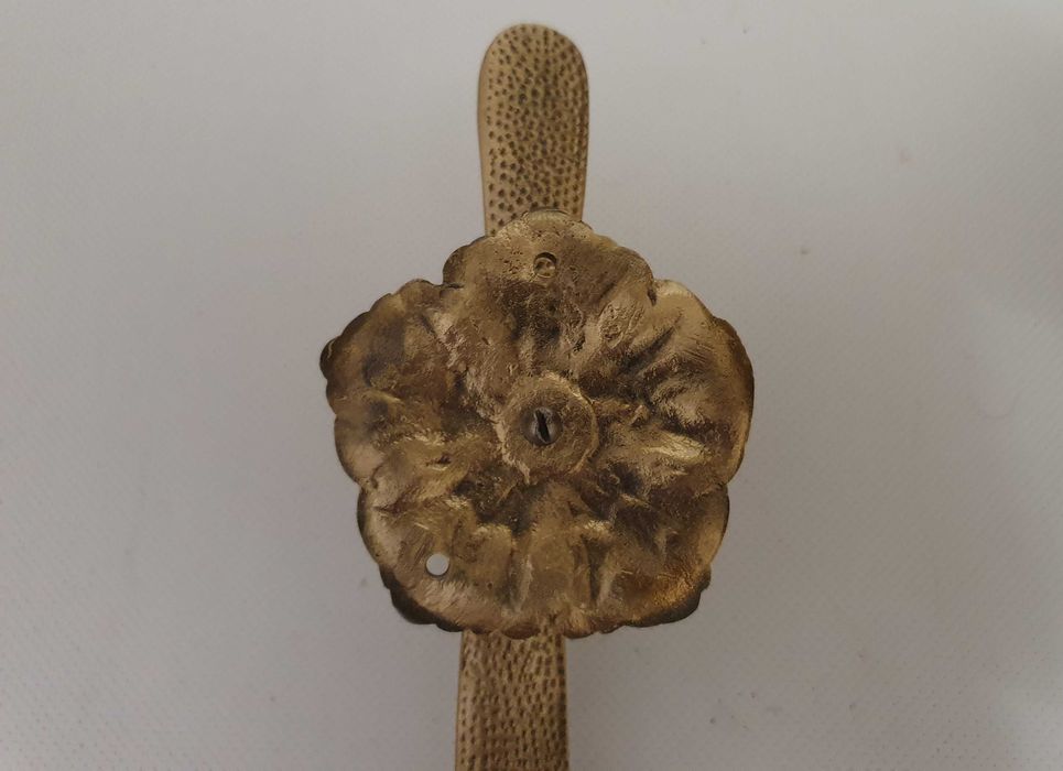 Candelabro / Castiçal de parede para vela, baixo relevo - Anos 60