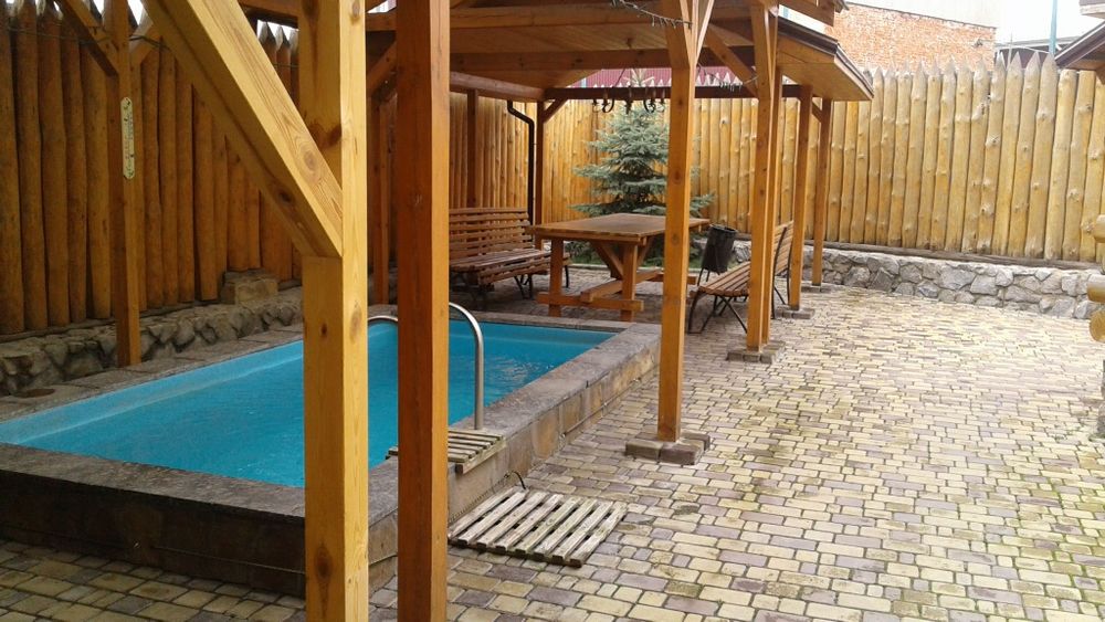 Баня. Лазня на дровах.