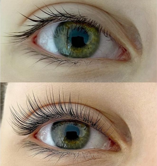 Ламинирование ресниц/ Ламінування вій