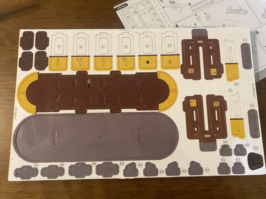 Puzzle 3D rm madeira - Eletrico 28
