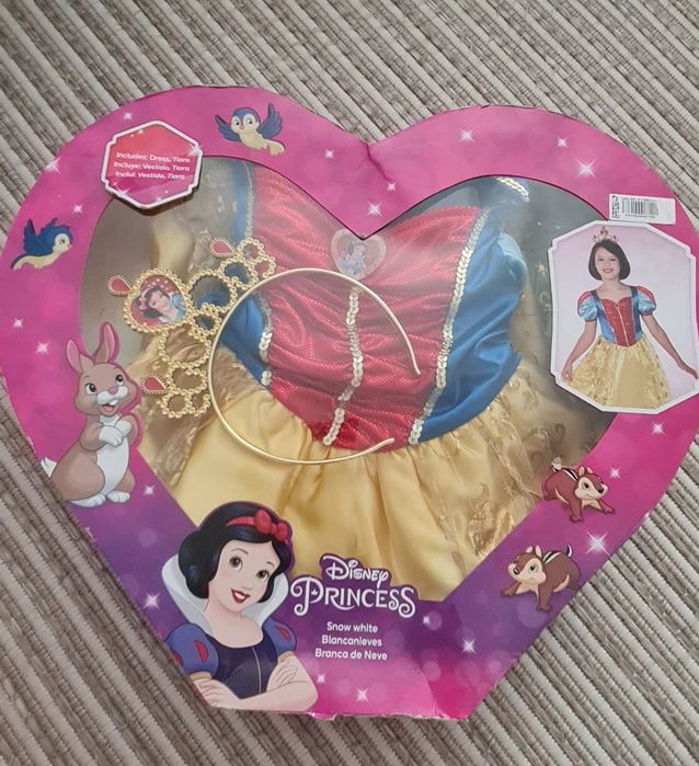 Vestido de Carnaval "Branca de Neve"