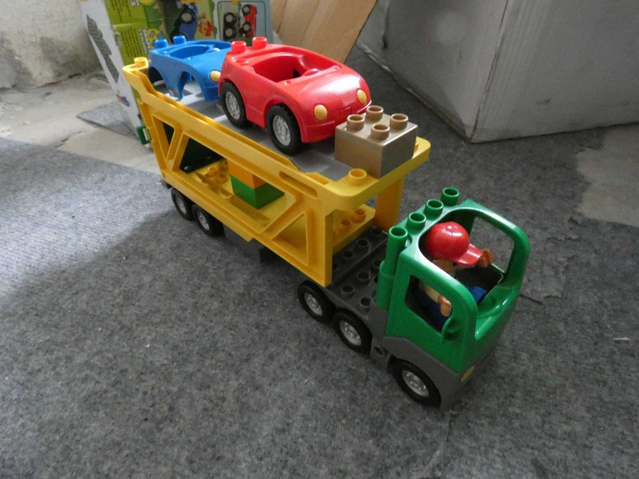 Lego Duplo laweta transport aut unikat 5684 pudełko jak nowe