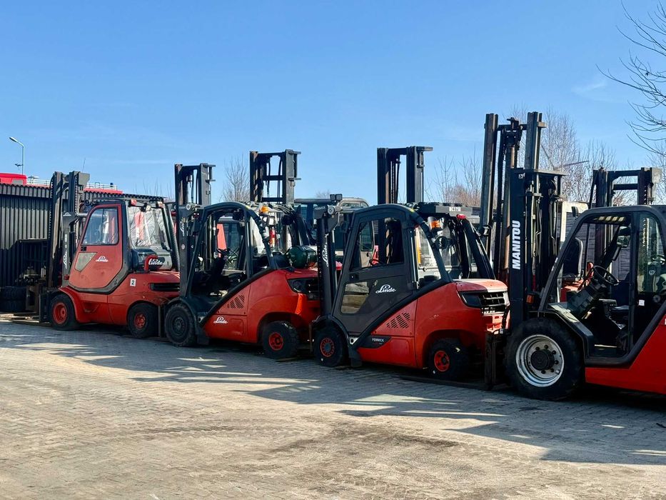 Навантачувач LINDE H50 / H60 / H70 (серія 396, 2019) на запчастини + щогла + двигун DEUTZ