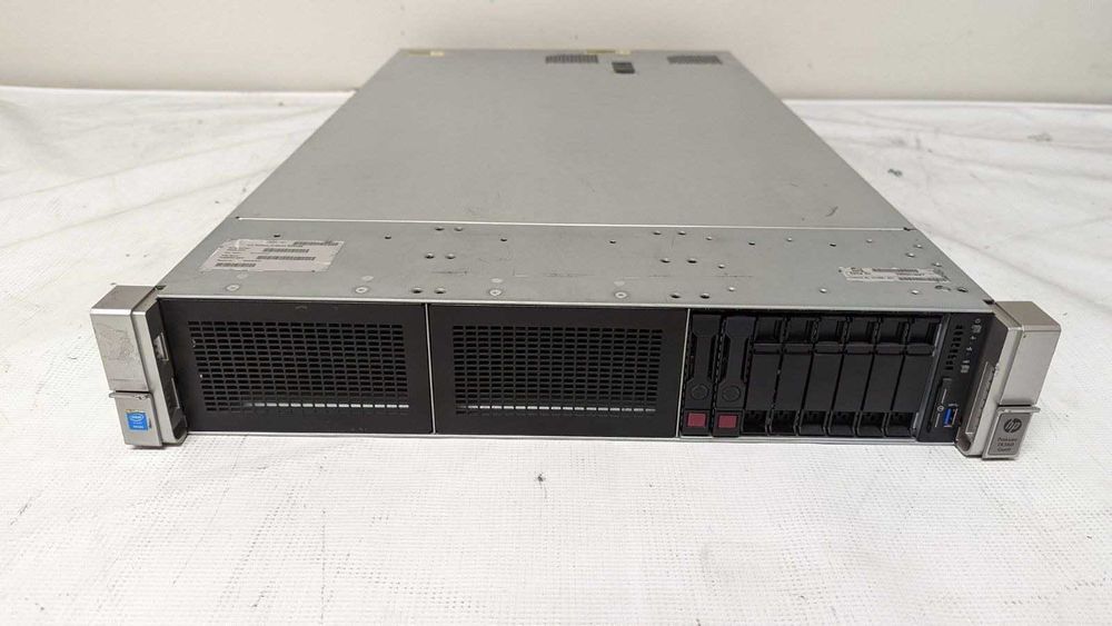 HP DL560 G9 |  80 x vCPUs | 256GB DDR4 RAM | 7.2TB HDD